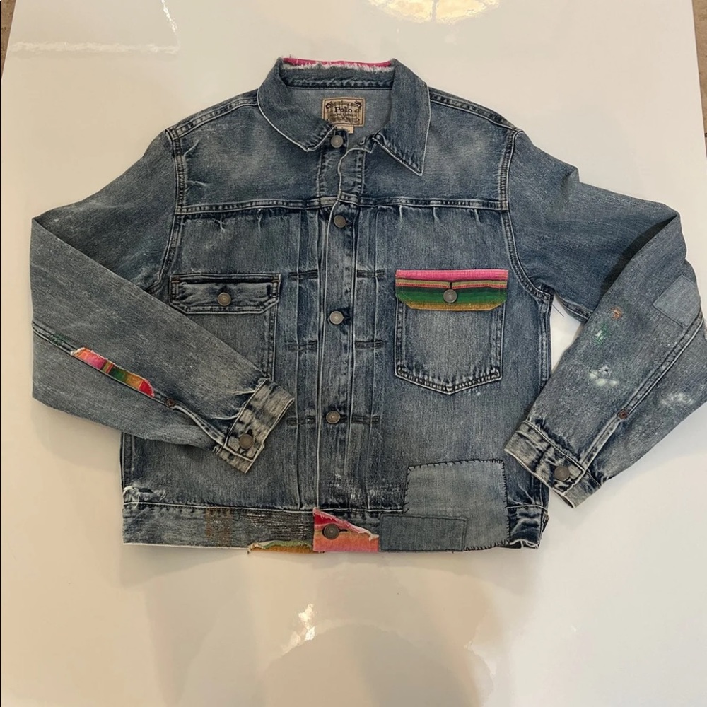 Polo Ralph Lauren blue laguna serape for men jacket